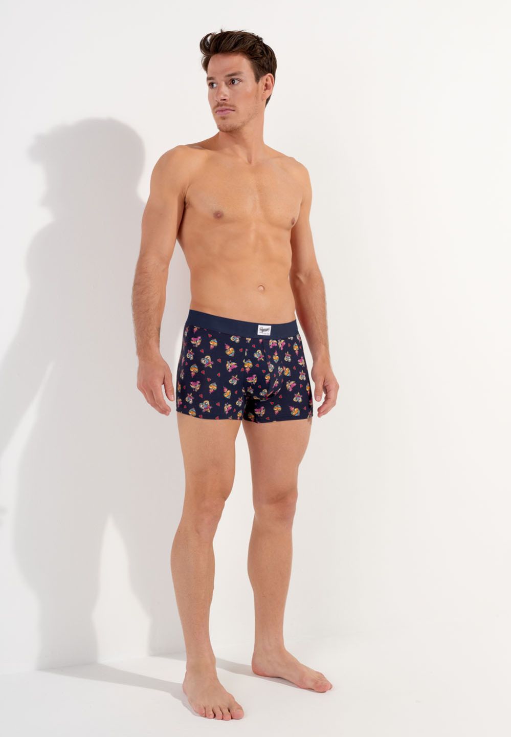 Hom Boxer Love Story En Modal Et Coton Et Doublure Coton Collection Capsule HOM