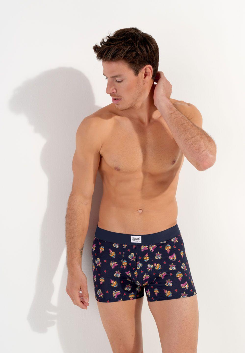 Hom Boxer Love Story En Modal Et Coton Et Doublure Coton Collection Capsule HOM