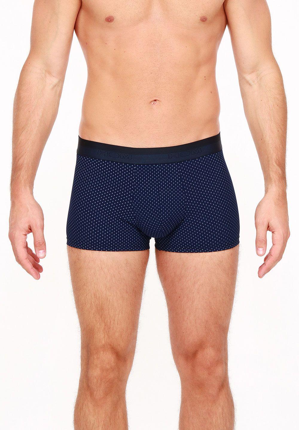 Hom Boxer En Couleur Navy De La HOM Collection Max