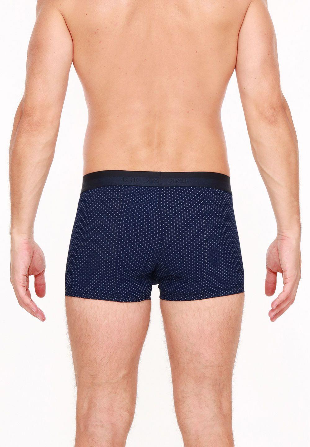 Hom Boxer En Couleur Navy De La HOM Collection Max