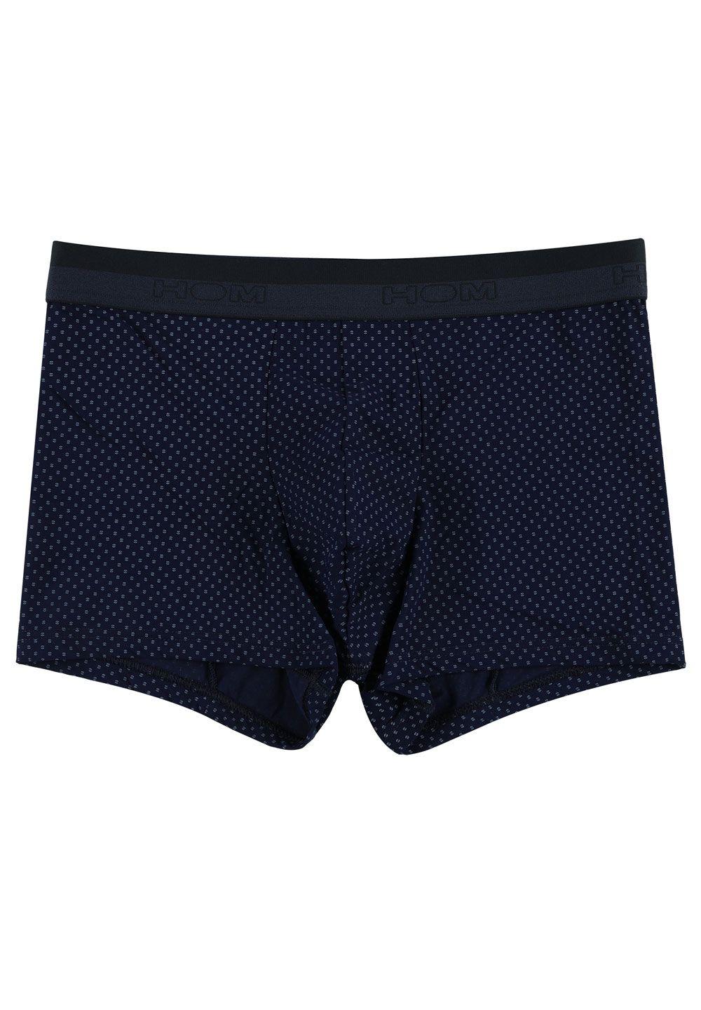 hom Boxer en couleur navy de la HOM collection max hom Boxer en couleur navy de la HOM collection max
