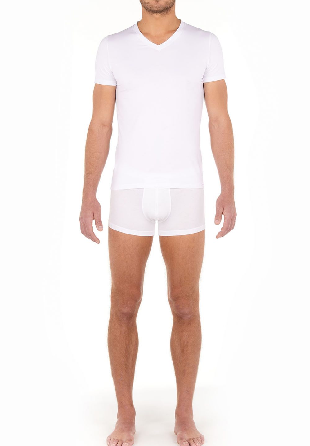 Hom HOM T-Shirt Col V - Tencel Soft