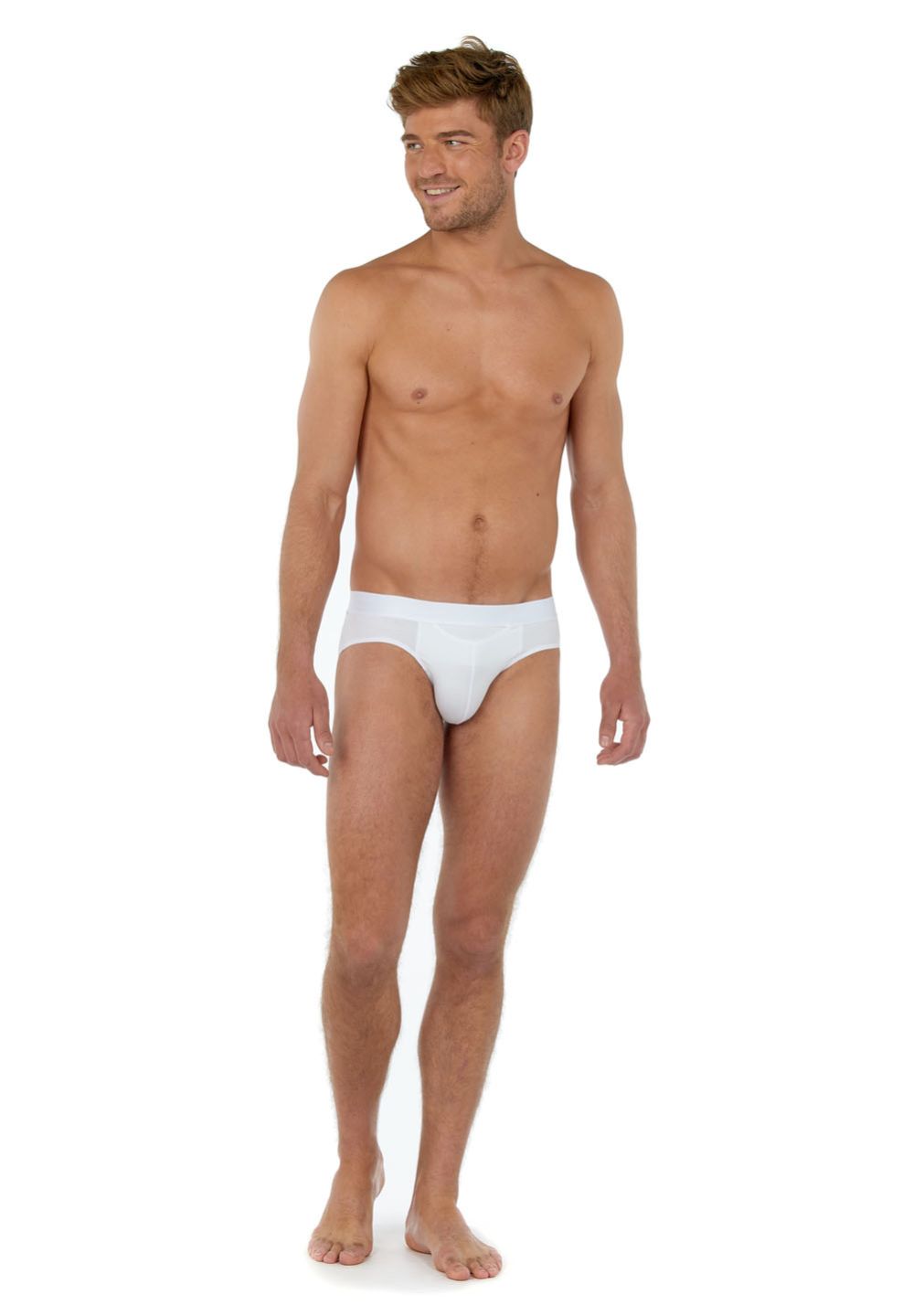 Hom Slip En Couleur White De La HOM Collection HO1