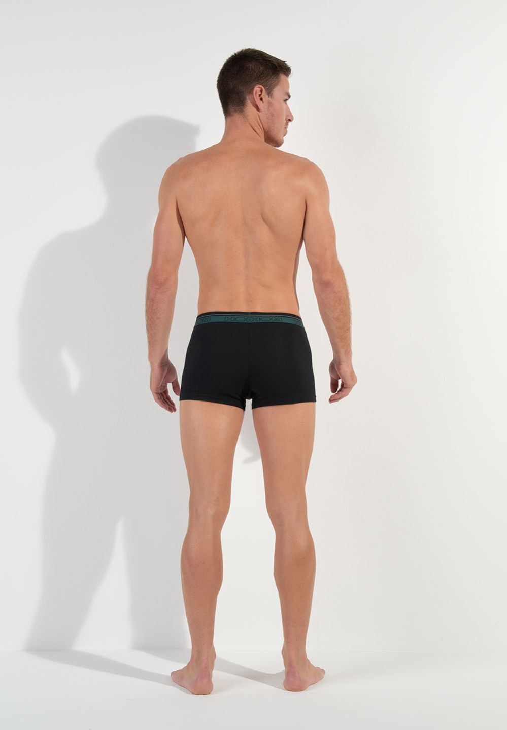 Hom Lot De 3 Boxers HO1 En Couleur Noir De La Collection Basic HOM