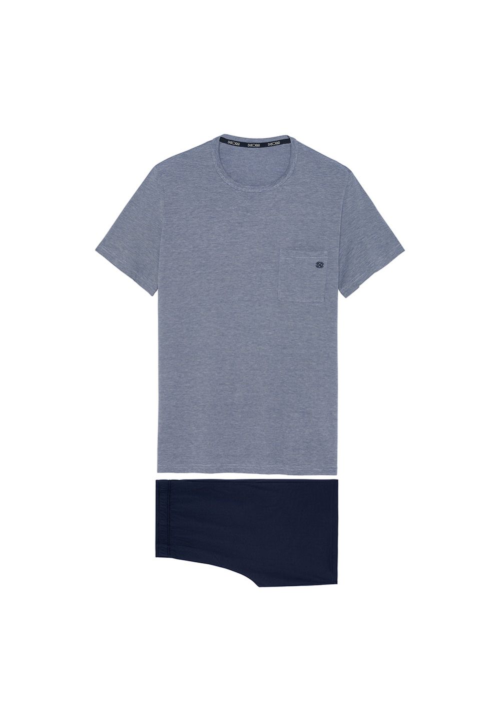 hom Pyjama court en couleur marine de la collection Mode HOM hom Pyjama court en couleur marine de la collection Mode HOM