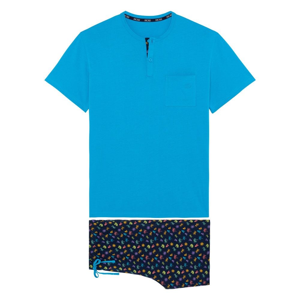 hom Pyjama d'été en coton CALIFORNIA - HOM Pyjama long pour homme hom Pyjama d'été en coton CALIFORNIA - HOM Pyjama long pour homme