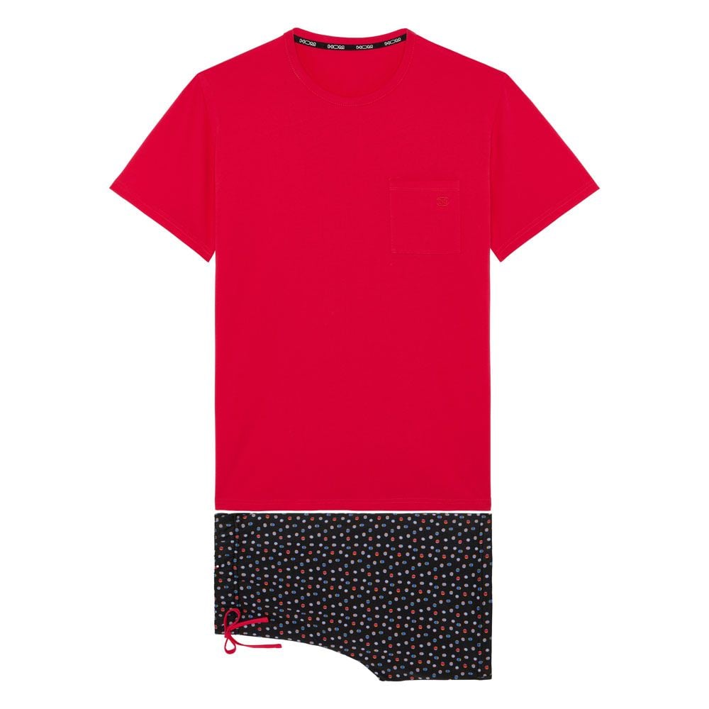 hom Pyjama d'été en coton CHARLI - HOM Pyjama court pour homme hom Pyjama d'été en coton CHARLI - HOM Pyjama court pour homme
