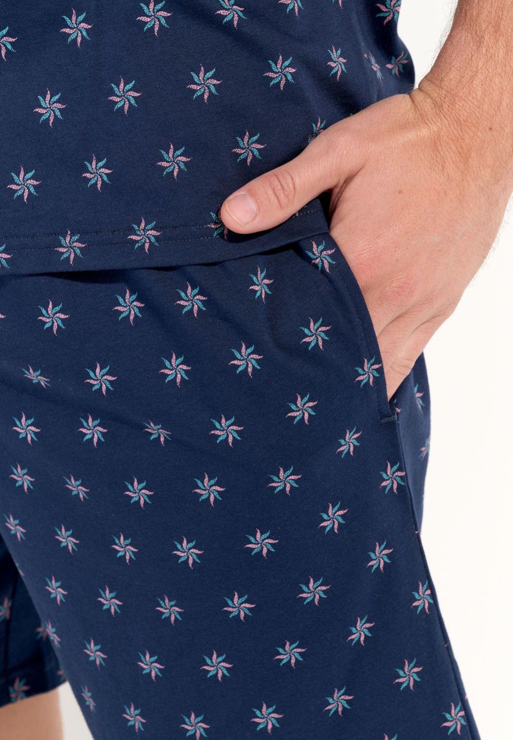 Hom Pyjama D'été En Coton INDIO - HOM Pyjama Court Pour Homme