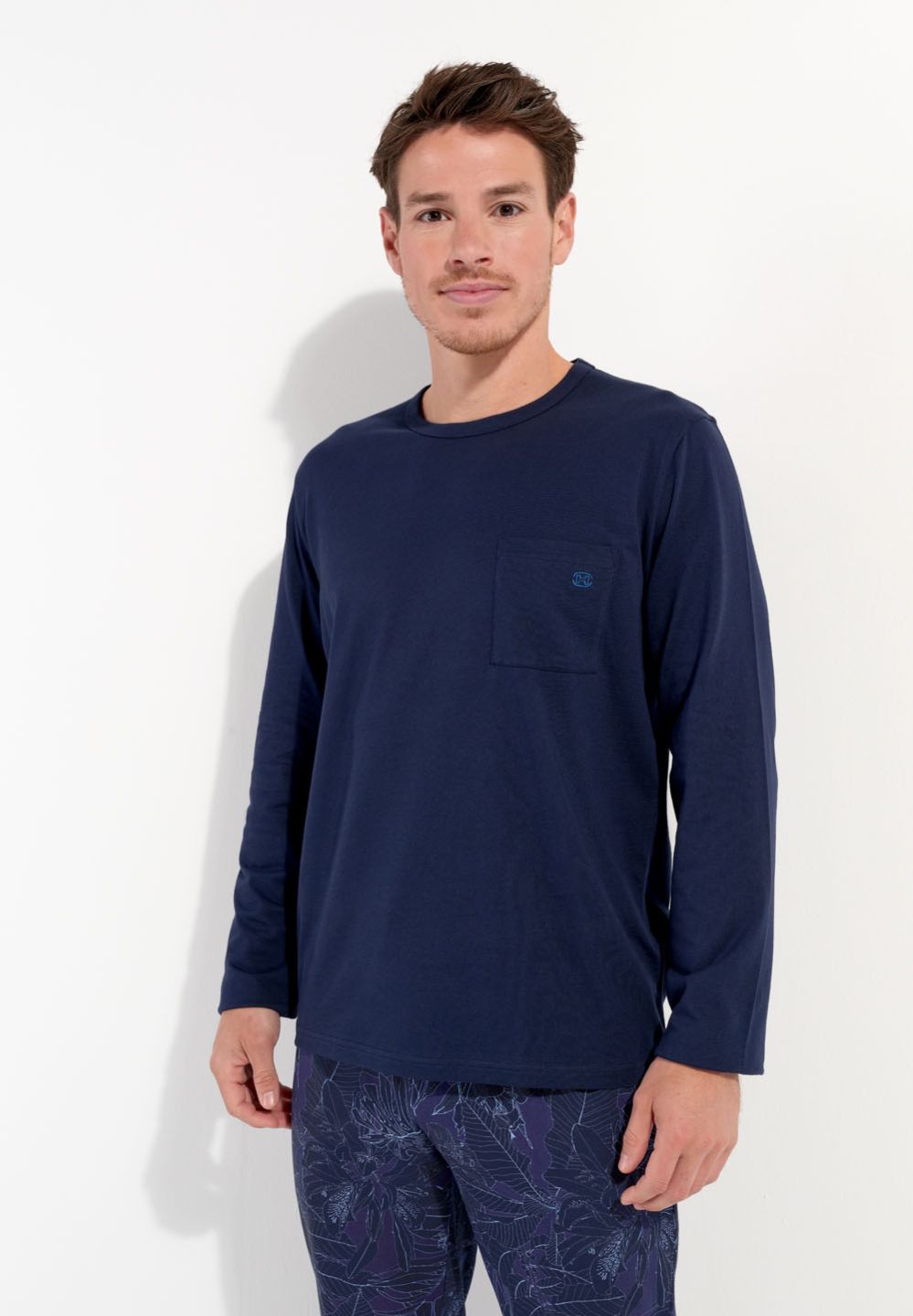 Hom Pyjama D'été En Coton KENNY - HOM Pyjama Long Pour Homme