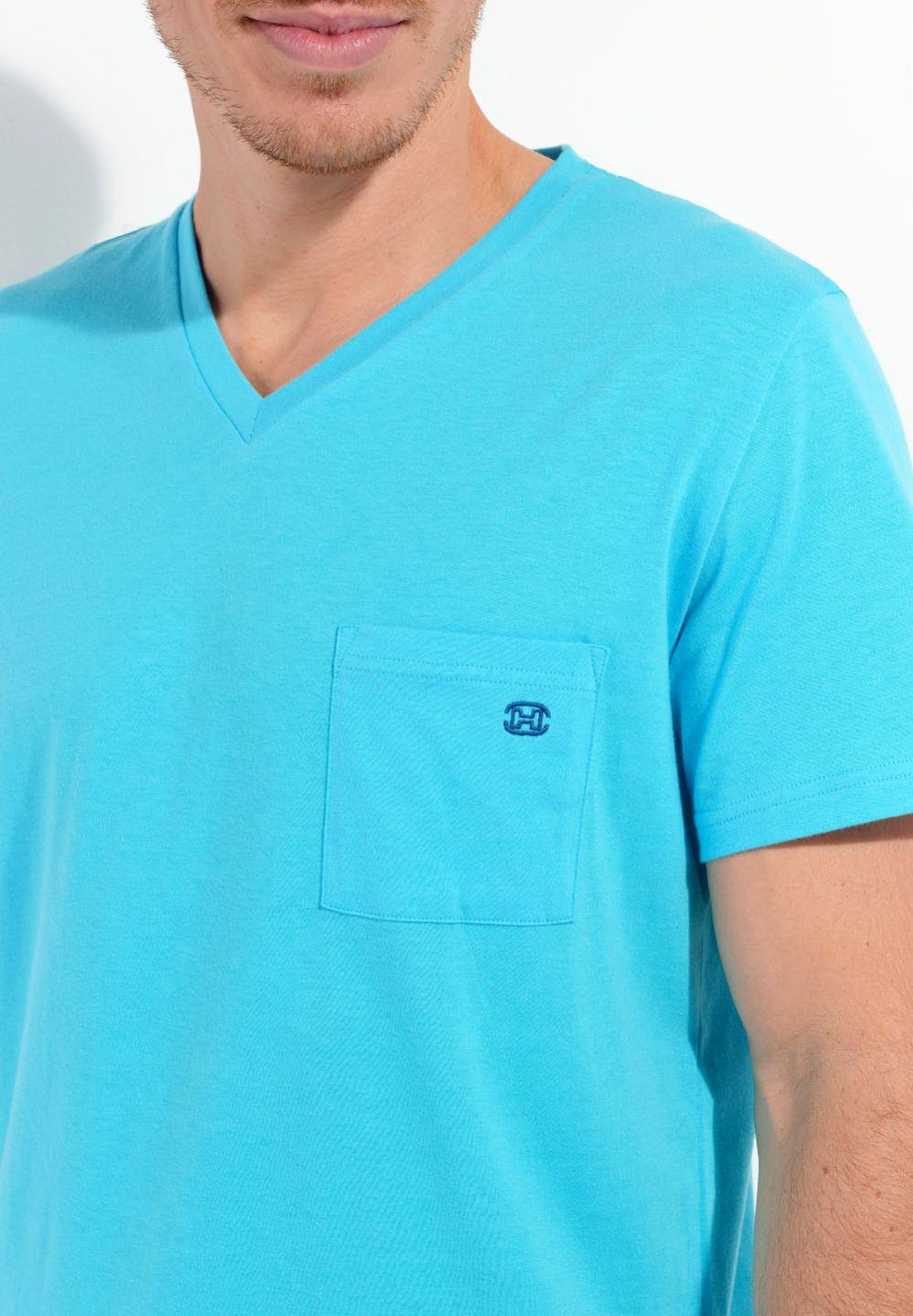 Hom Pyjama D'été En Coton VALLEY - HOM Pyjama Court Pour Homme