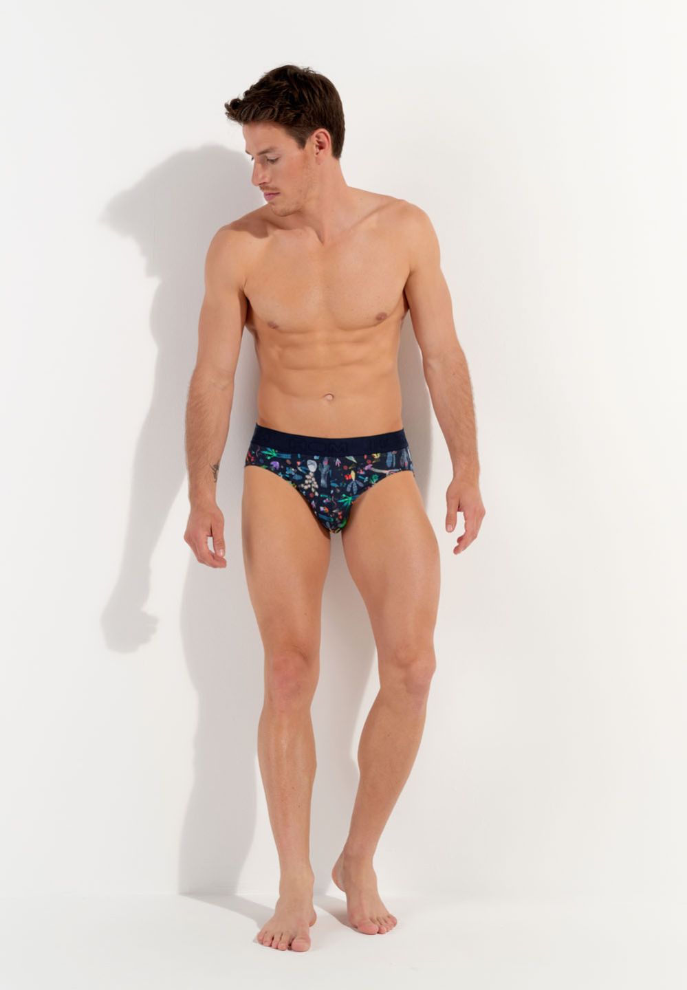 Hom Slip CACTÉE - HOM Confort Et Douceur Du Coton Slips Homme