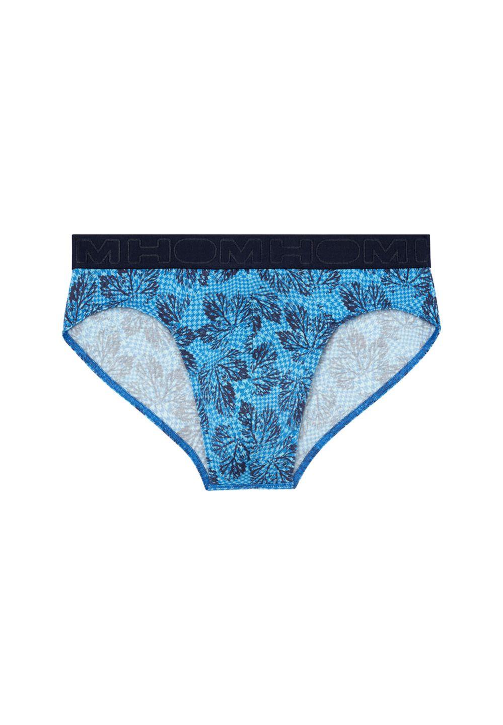 hom Slip für Herren in blau bedruckter Farbe aus der HOM Modekollektion