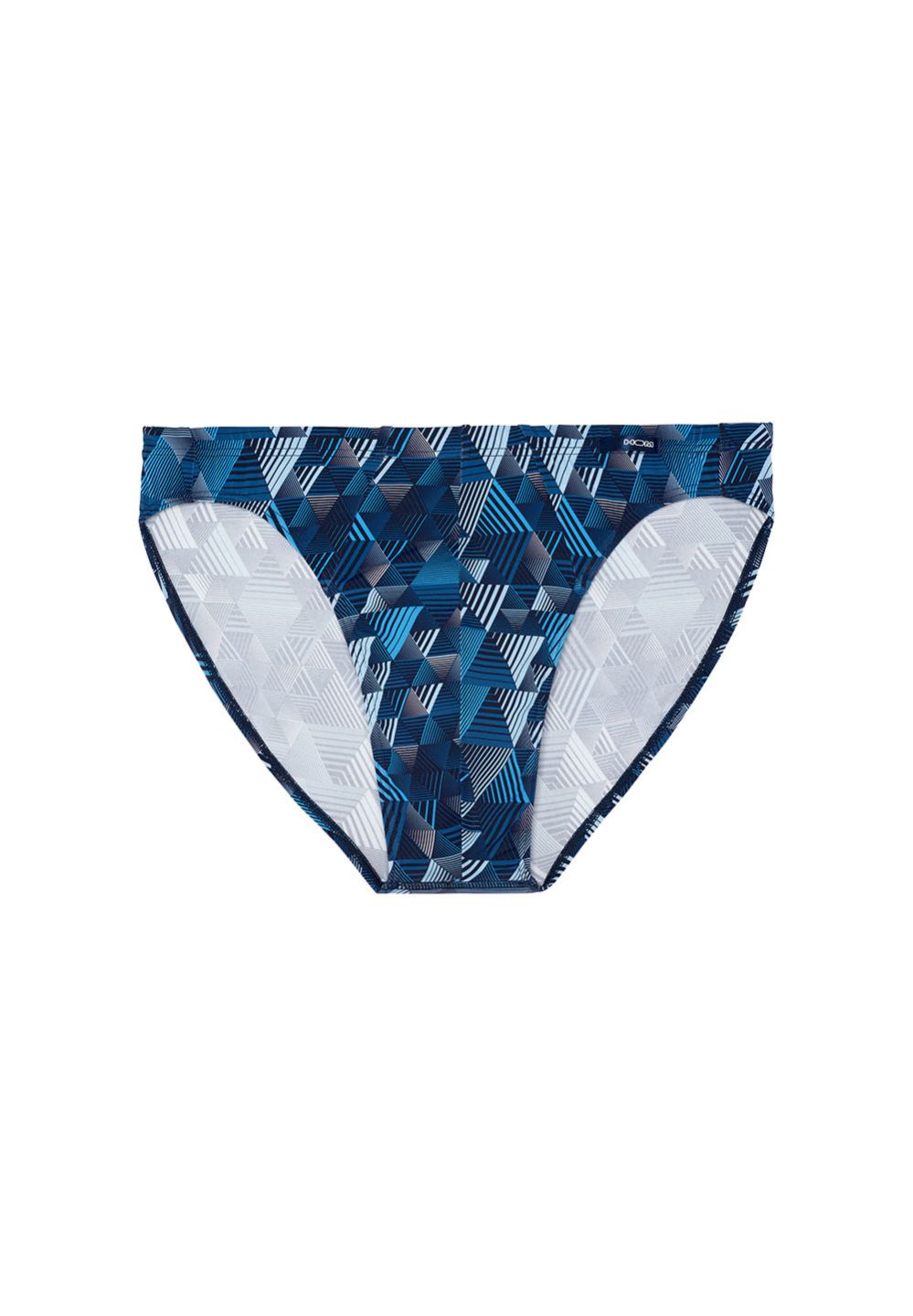 hom Slip micro confort en couleur imrpimé bleu de la collection Mode HOM