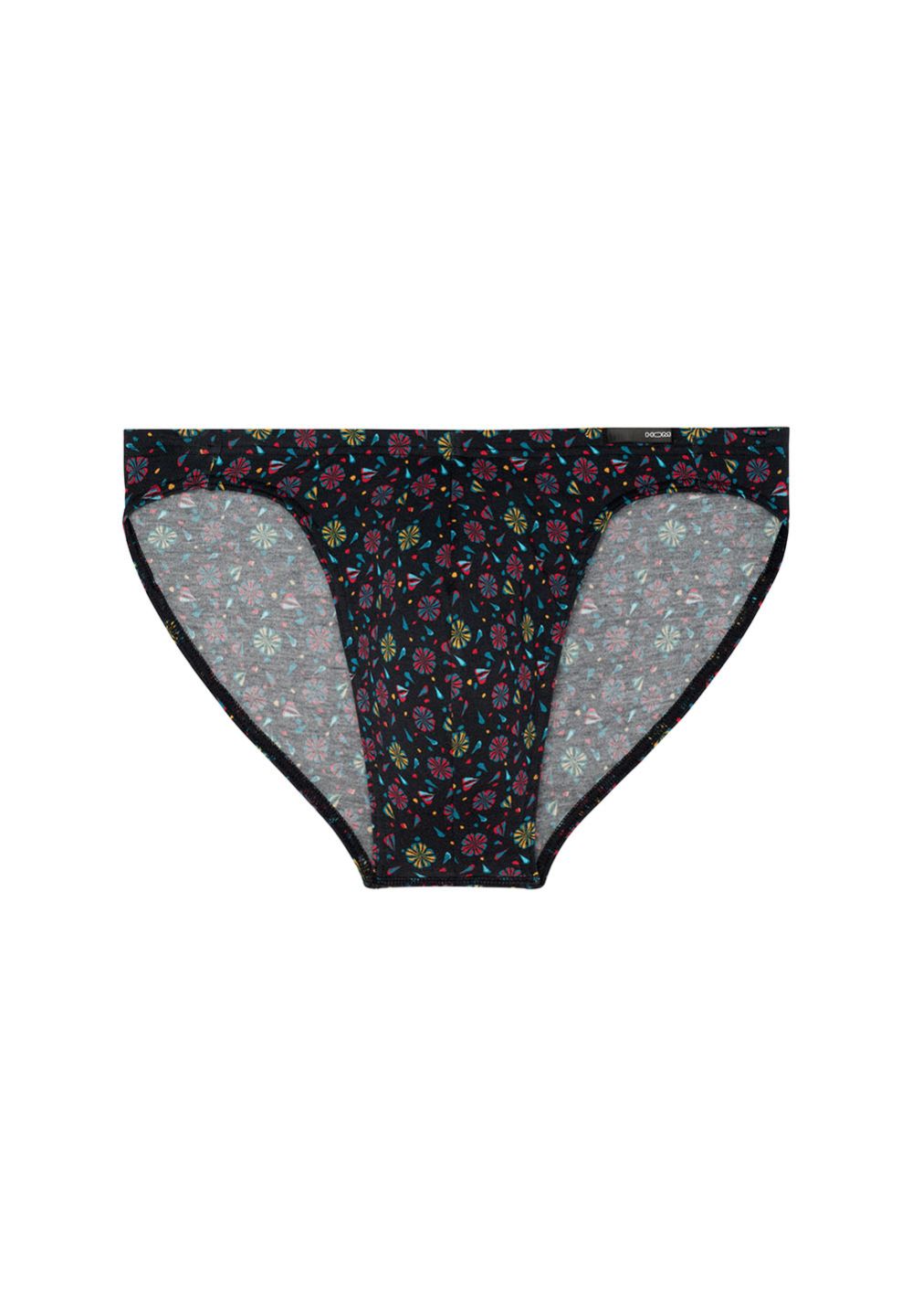 hom Slip micro confort pour homme en couleur imprimé noir de la collection Mode HOM