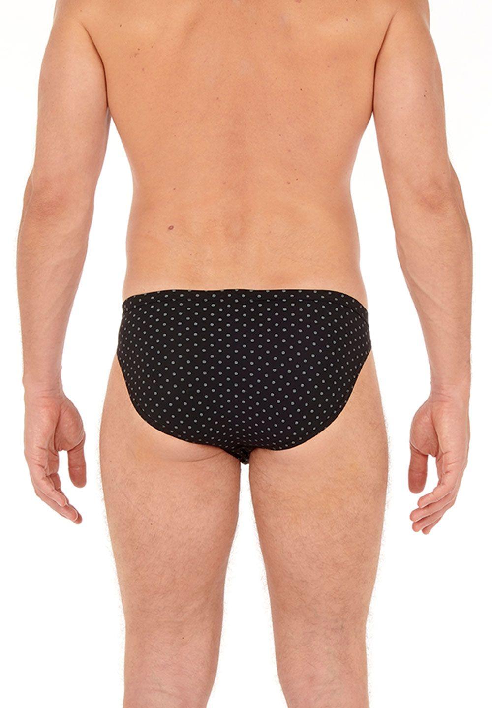 Hom Slip Micro En Couleur Black Print De La HOM Collection Max