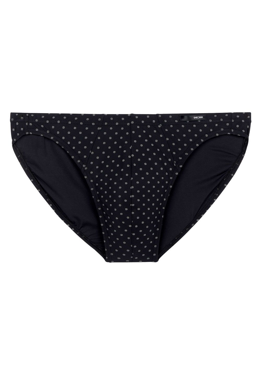 hom Slip micro en couleur black print de la HOM collection max hom Slip micro en couleur black print de la HOM collection max
