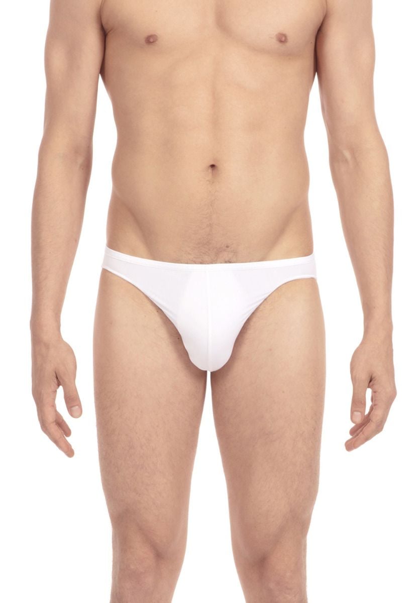 Hom Slip Micro En Couleur White De La HOM Collection Plumes