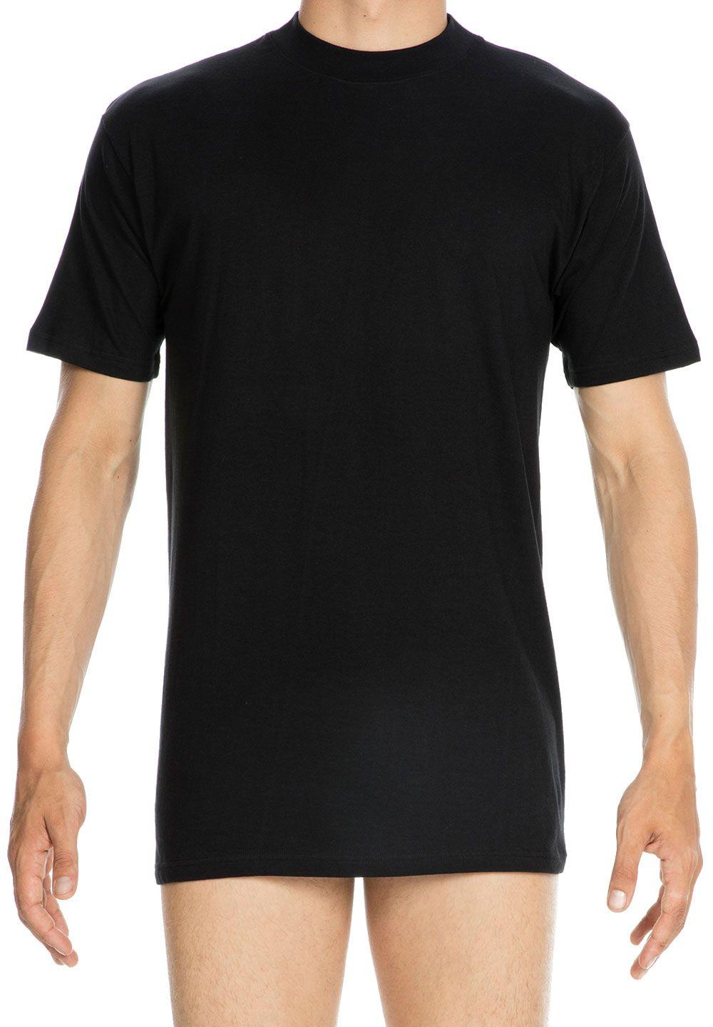 Hom T-shirt Col Rond En Couleur Black Combination De La HOM Collection Harro New