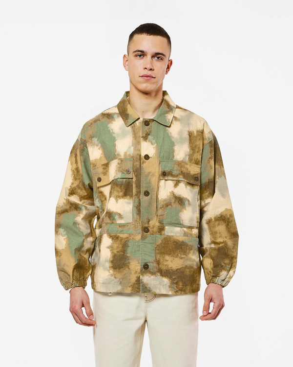 homecore ALTAI LIMA BROWN-GREEN JACKET