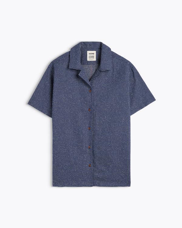 Homecore CHEMISE AWA CACTUS NAVY-WHITE