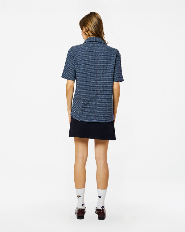 Homecore CHEMISE AWA CACTUS NAVY-WHITE