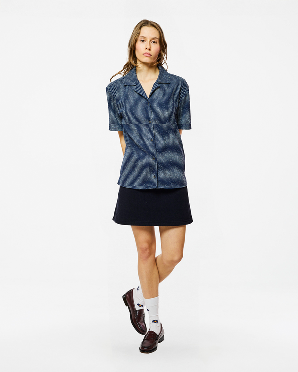 Homecore CHEMISE AWA CACTUS NAVY-WHITE