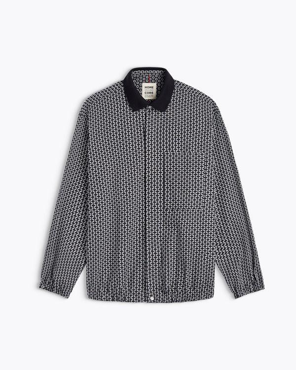 Homecore DARGY RHODES BLACK-WHITE OVERSHIRT