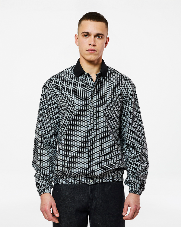 homecore DARGY RHODES BLACK-WHITE OVERSHIRT