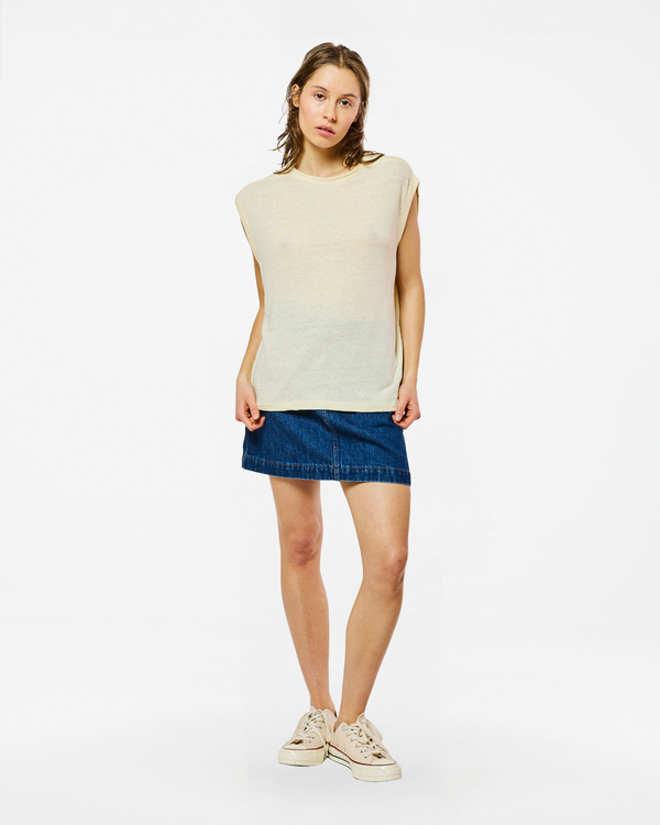 Homecore DÉBARDEUR TOM LINEN IVORY