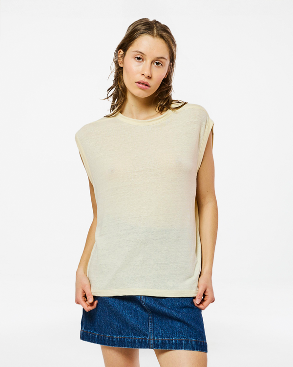 homecore DÉBARDEUR TOM LINEN IVORY