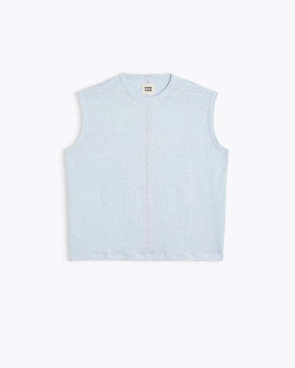 Homecore DÉBARDEUR TOM LINEN PASTEL BLUE