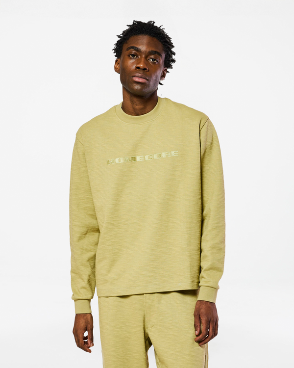homecore EARL GRAINE SWAMP GREEN SWEATSHIRT