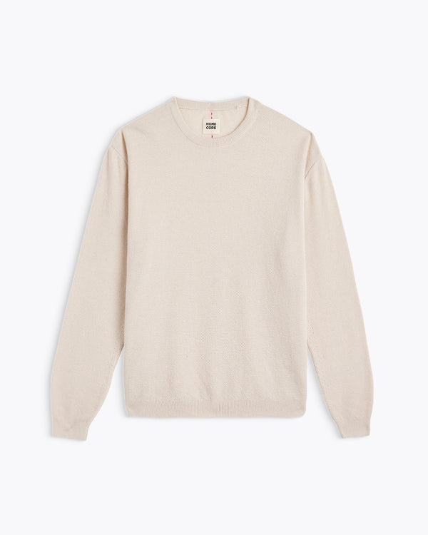 Homecore EDRISS ECRU CREW NECK