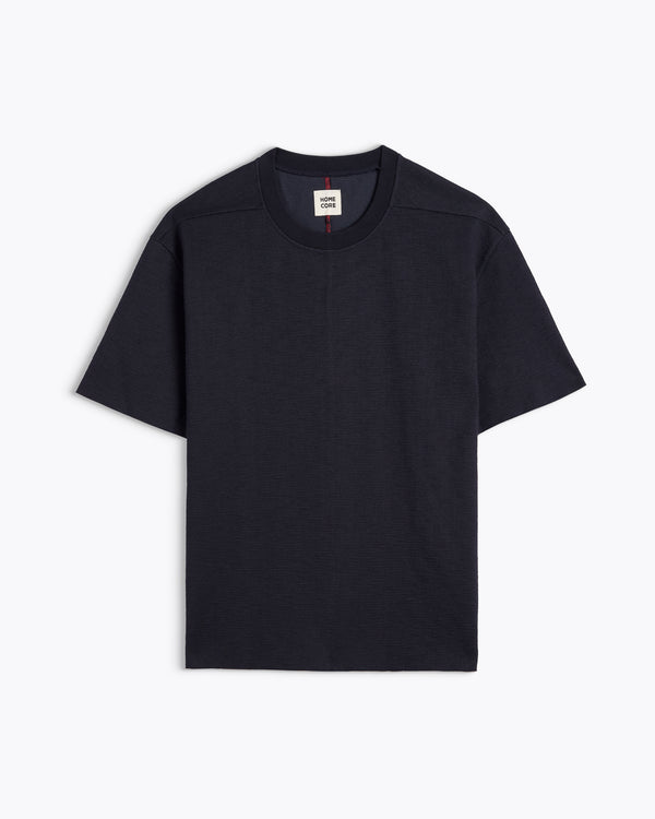 Homecore EMILIO GRAINE DARK NAVY T-SHIRT