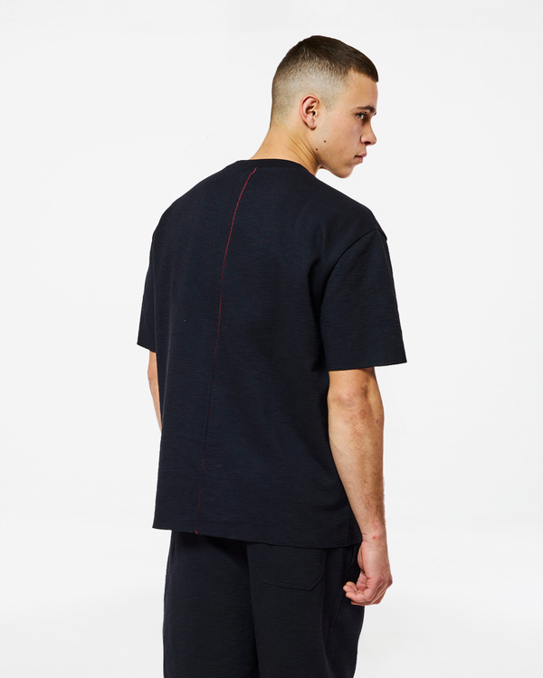 Homecore EMILIO GRAINE DARK NAVY T-SHIRT