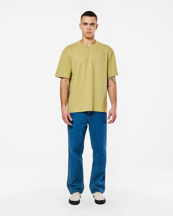 Homecore EMILIO GRAINE SWAMP GREEN T-SHIRT