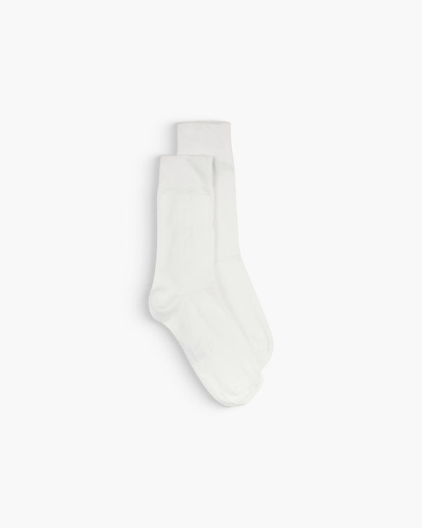 homecore FINE COTTON WHITE SOCKS