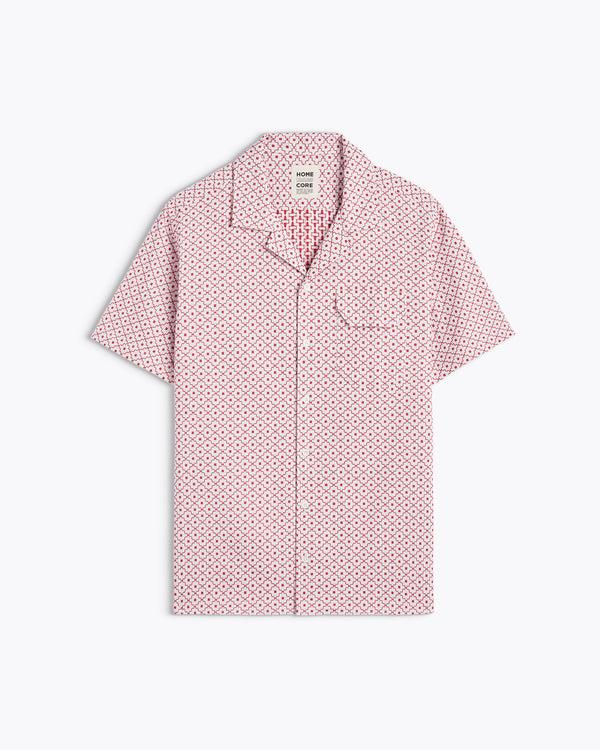 Homecore GUARDA RHODES WHITE-RED SHIRT