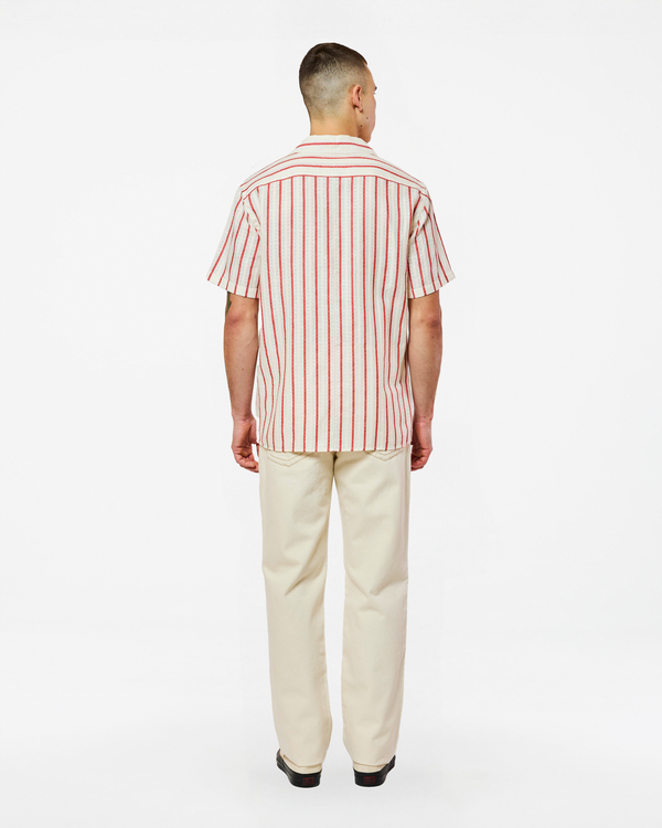 Homecore GUARDA TRACKS CREAM-RED SHIRT