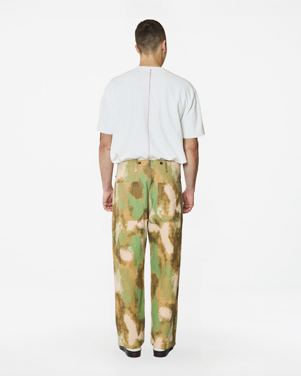Homecore HEMMING LIMA BROWN-GREEN TROUSERS