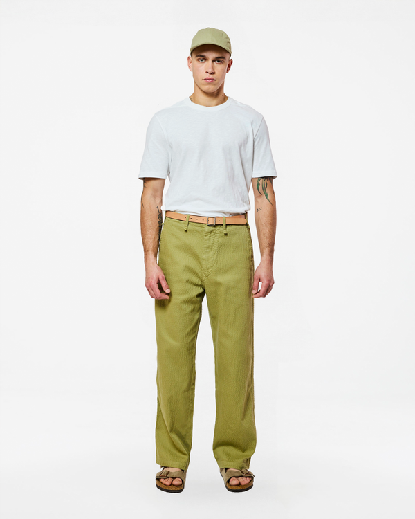 homecore HEMMING RIPPLE SWAMP GREEN PANTS