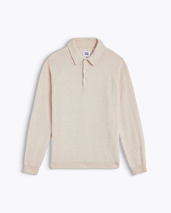 Homecore IBISKUS LINEN ECRU POLO