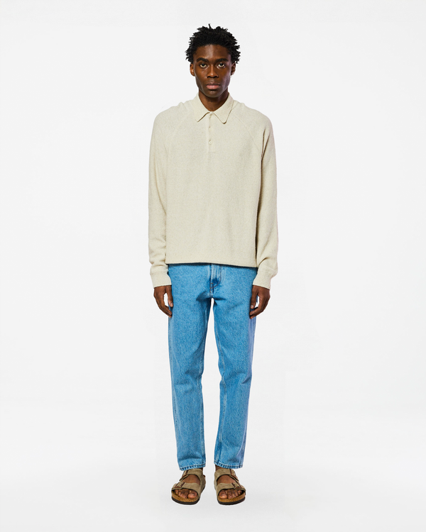 Homecore IBISKUS LINEN ECRU POLO