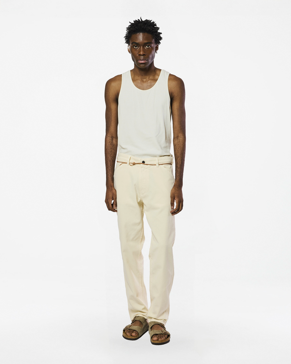 homecore JABALI TWILL ECRU PANTS
