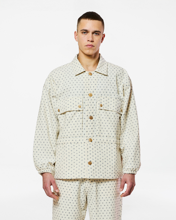 homecore JACKET ALTAI LOVE WHITE-NAVY