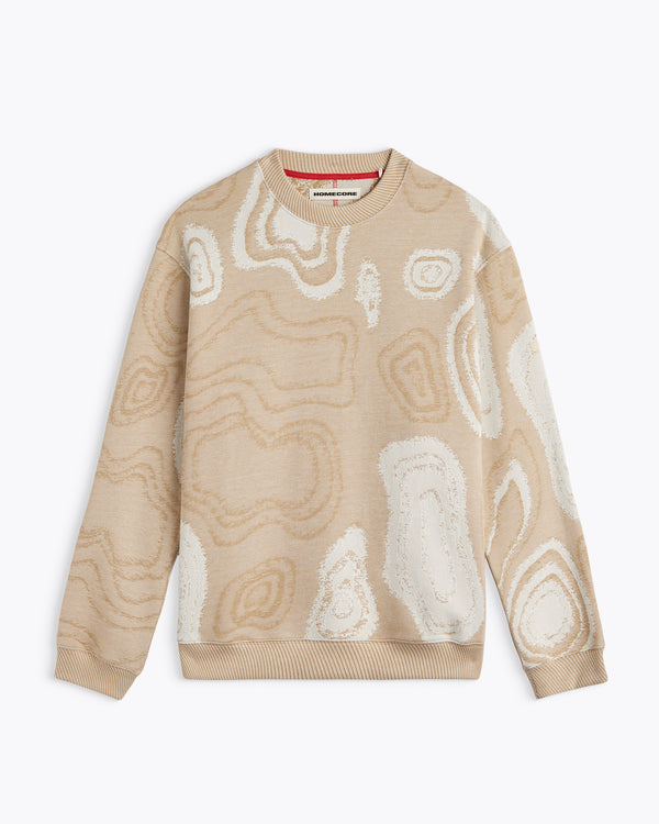 Homecore PAC NUCLEUS CREAM MULTI SWEATSHIRT