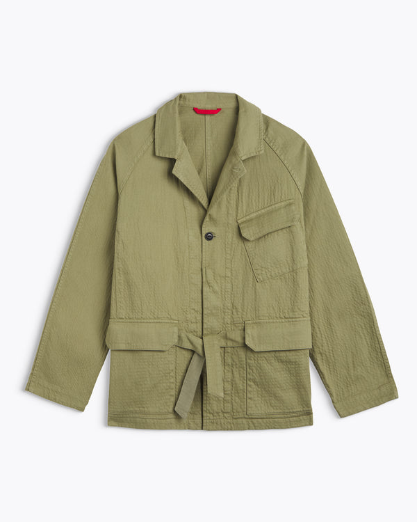 Homecore PANEV RIPPLE SWAMP GREEN JACKET