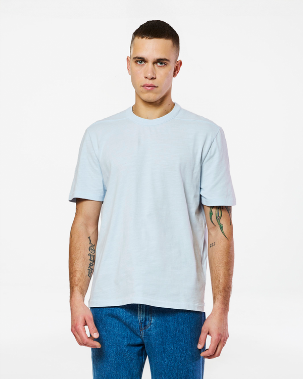 homecore RODGER H PASTEL BLUE T-SHIRT