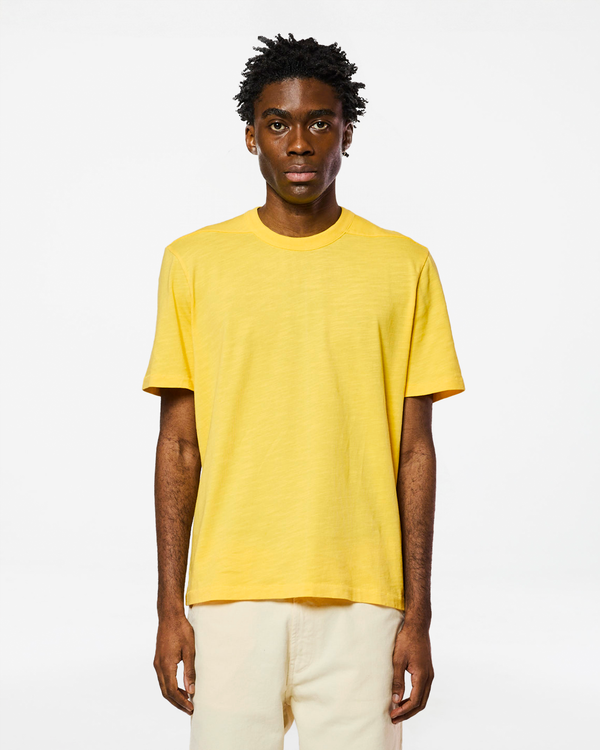 homecore RODGER H SOFT YELLOW T-SHIRT
