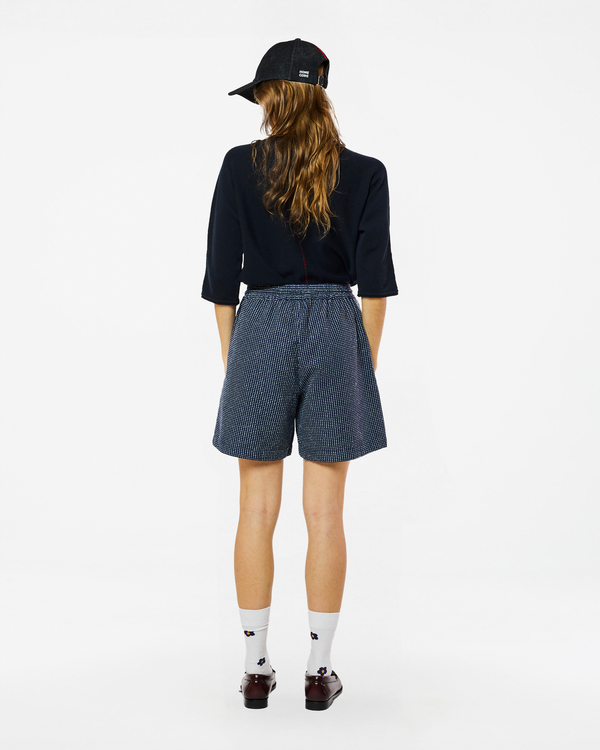 Homecore SHORT AMELIE CACTUS NAVY-WHITE